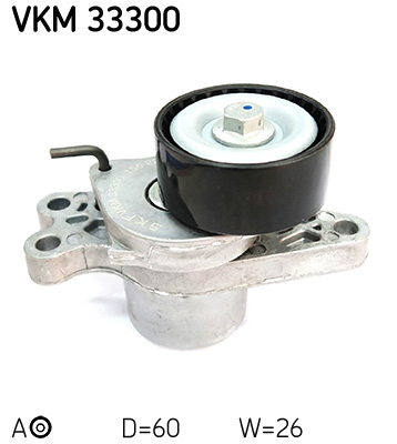 SKF - VKM 33300 - Zatezač, klinasti rebrasti kaiš (Kaišni prenos)